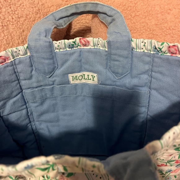 Vintage Quilted Floral Tote - Picture 6 of 6